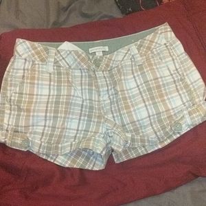 Plaid shorts